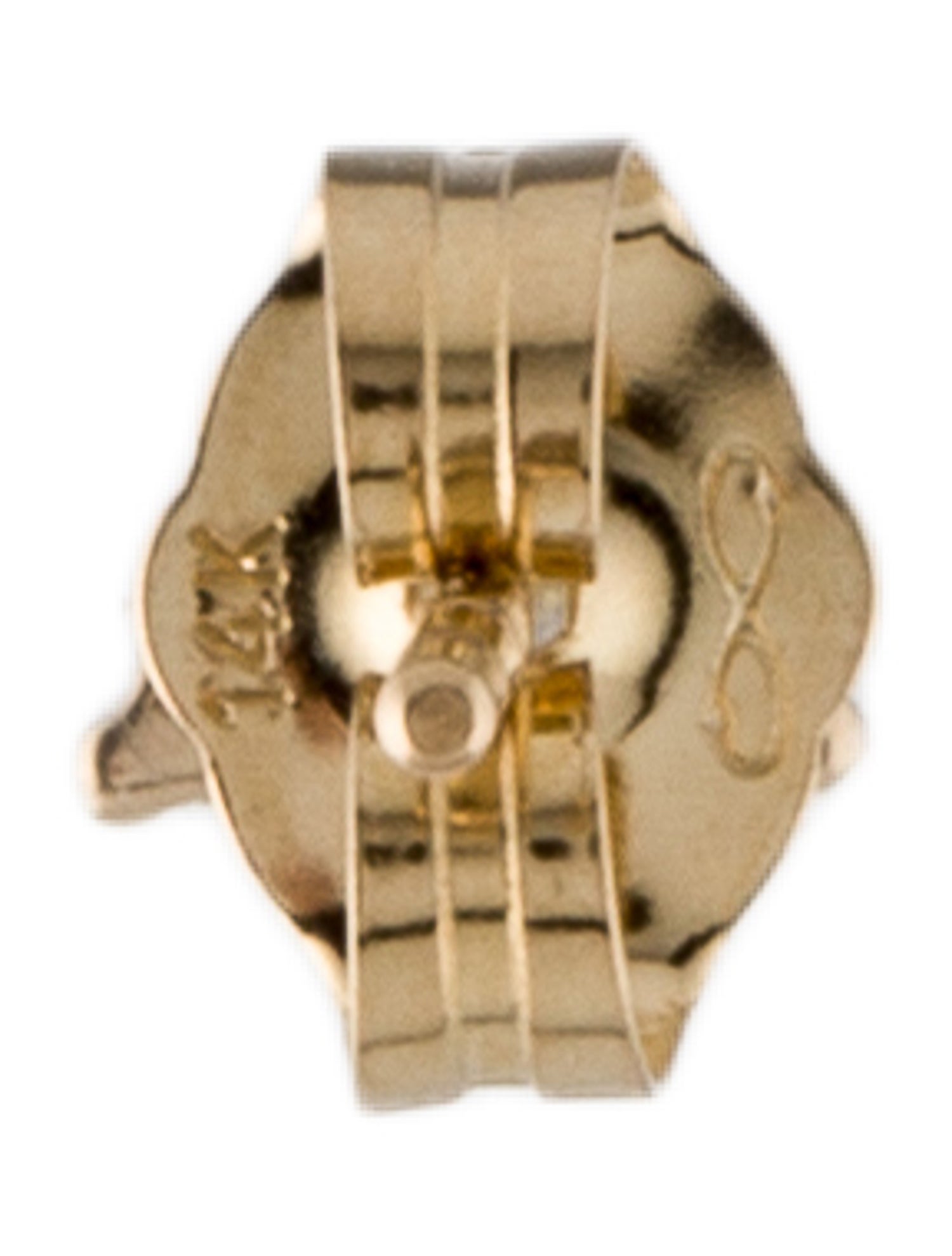 Adina Reyter 14K Diamond Three-Stone Single Stud Earring